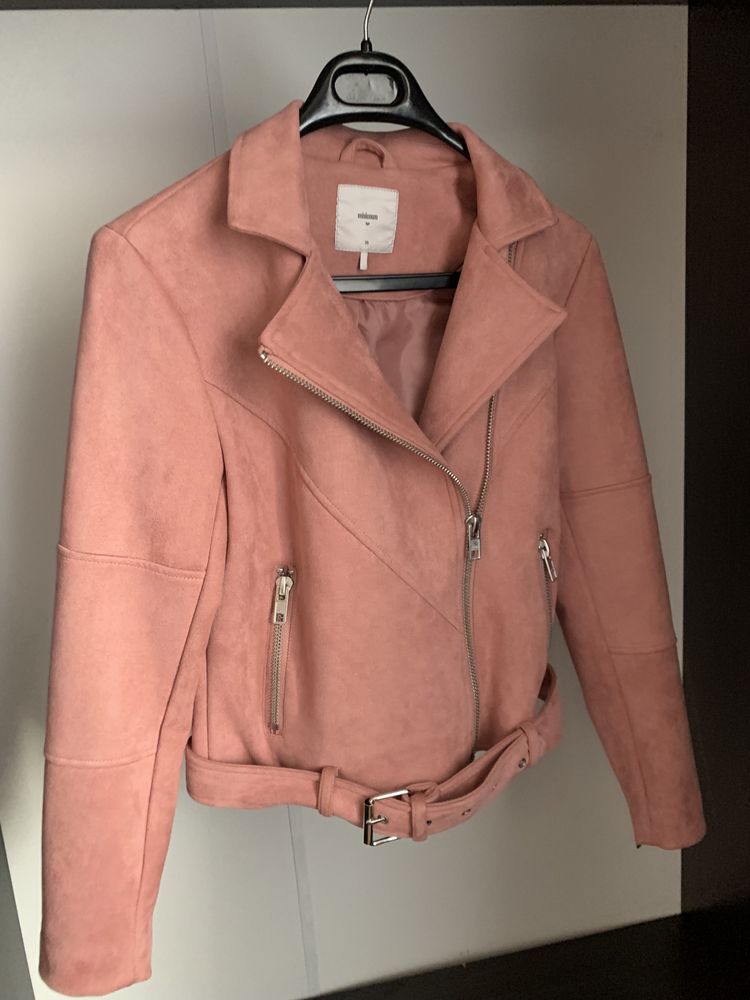 Замшева рожева куртка Minimum