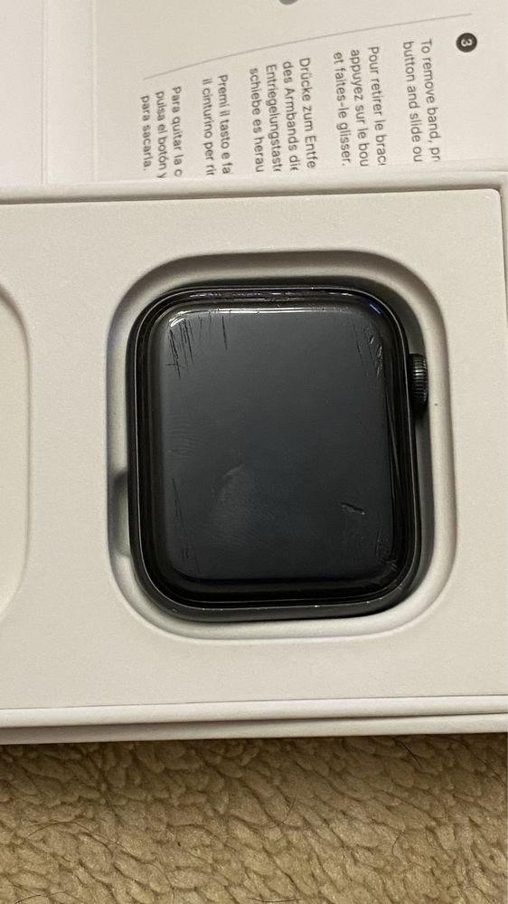 Apple watch se 44mm Black