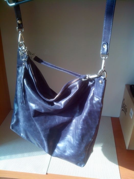 Велика шкіряна жіноча сумочка Maddison, USA. Кожаная сумка