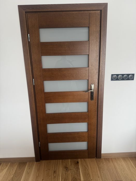 Drzwi wewnętrzne dębowe Baranski