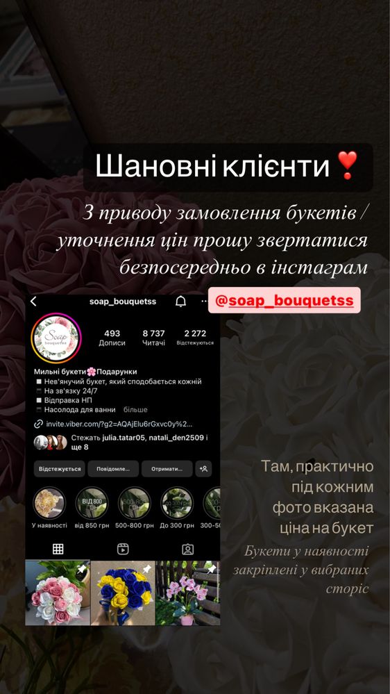 Подарок девушке женщине Мыльные розы букет, Цветы из мыла,Мильні квіти