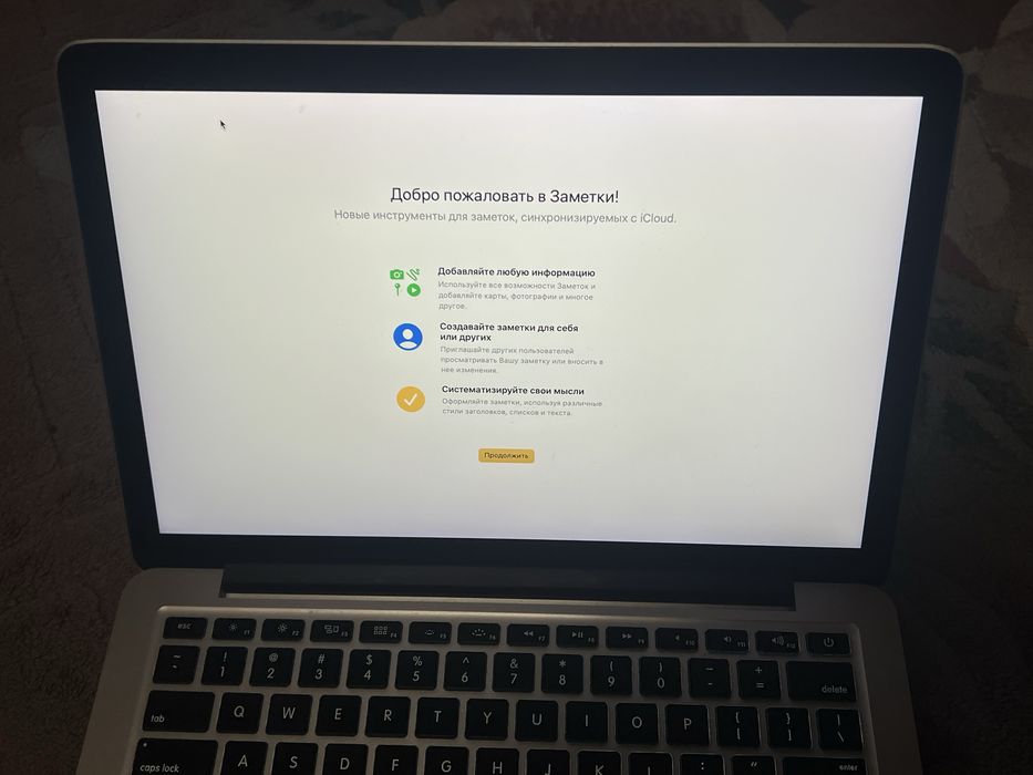 Macbook pro 13 2015(2016) 8/512 gb