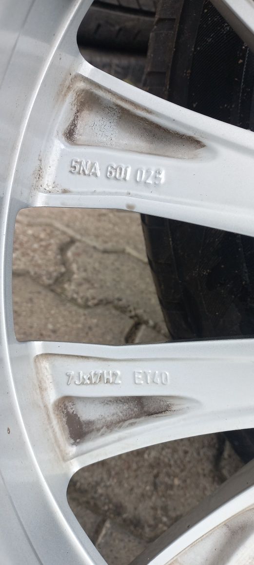 Oryginalne Felgi ALU VW AUDI SEAT SKODA 17" 5x112 ET40 Idealne !