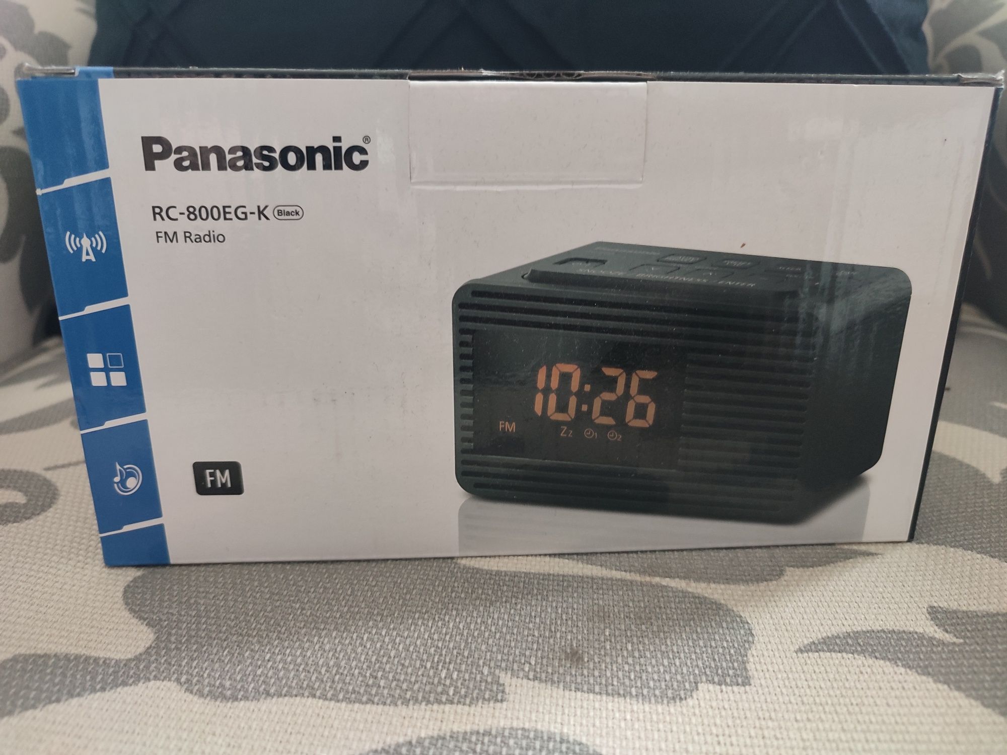 Radio sieciowe FM Panasonic RC-800EG-K nowe okazja na prezent