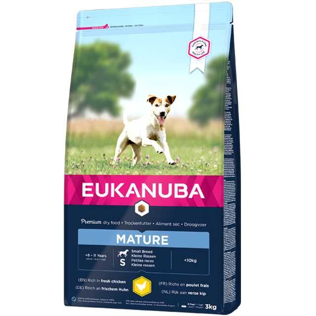 Eukanuba Mature Small Breed - cães de idade avançada pequenos 3kg