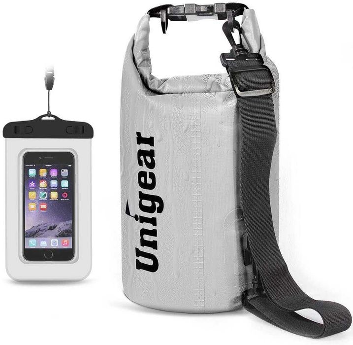 Unigear Wodoszczelny Worek Dry Bag 5L Kajak Łódź + Etui Na Tel