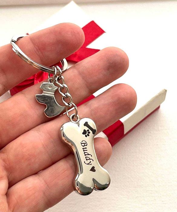 brelok z grawerem dla właścicieli psów prezent psa