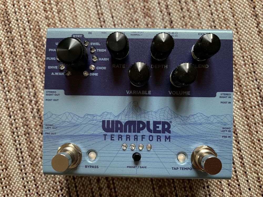 Педаль wampler terraform эффектов boss mxr примочка ehx electronic
