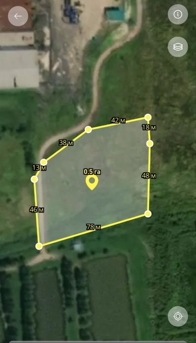 Продається земельна ділянка 0,5 га