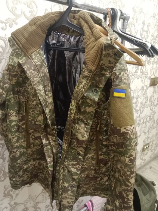 Зимовий бушлат і ватні штани утеплені зимові 54/5