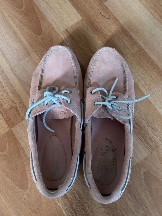 Mokasyny TIMBERLAND zamszowe