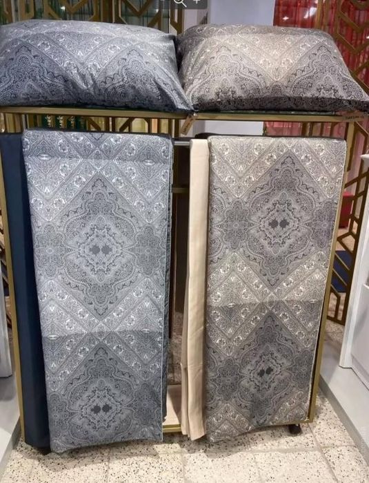 Постельное белье Sarev Brezno gri/bej  делюкссатин 300ТС евро[АКЦИЯ]