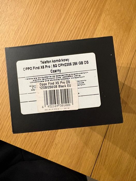 Oppo  Find X5 Pro 5G 256GB Color Glaze Black