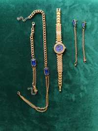 Zegarek klasyczny z biżuterią