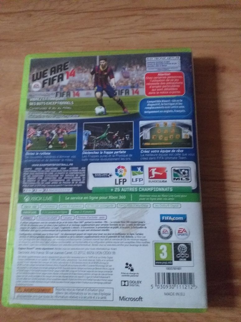 Gry do Xbox 360 Hitman, fifa14, your shape fitness evolved 2012