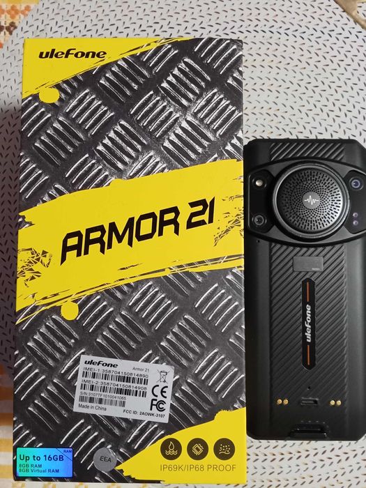Ulefone Armor 21 - 256GB - Preto