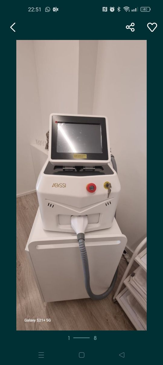 Alugo laser 3 ondas à semana Guimarães e Braga