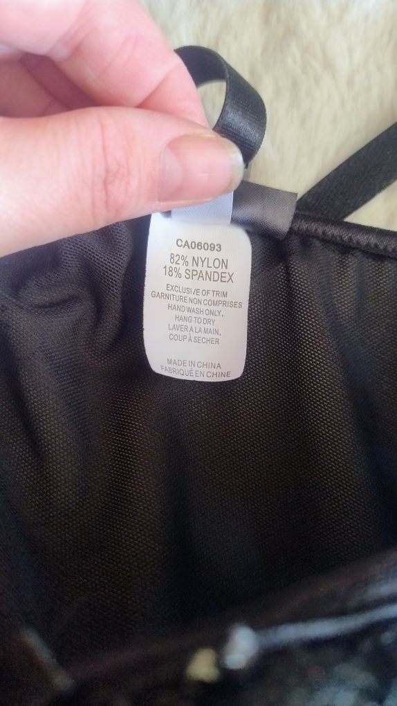 Top gorsetowy gorset ozdobny damski rozmiar xl