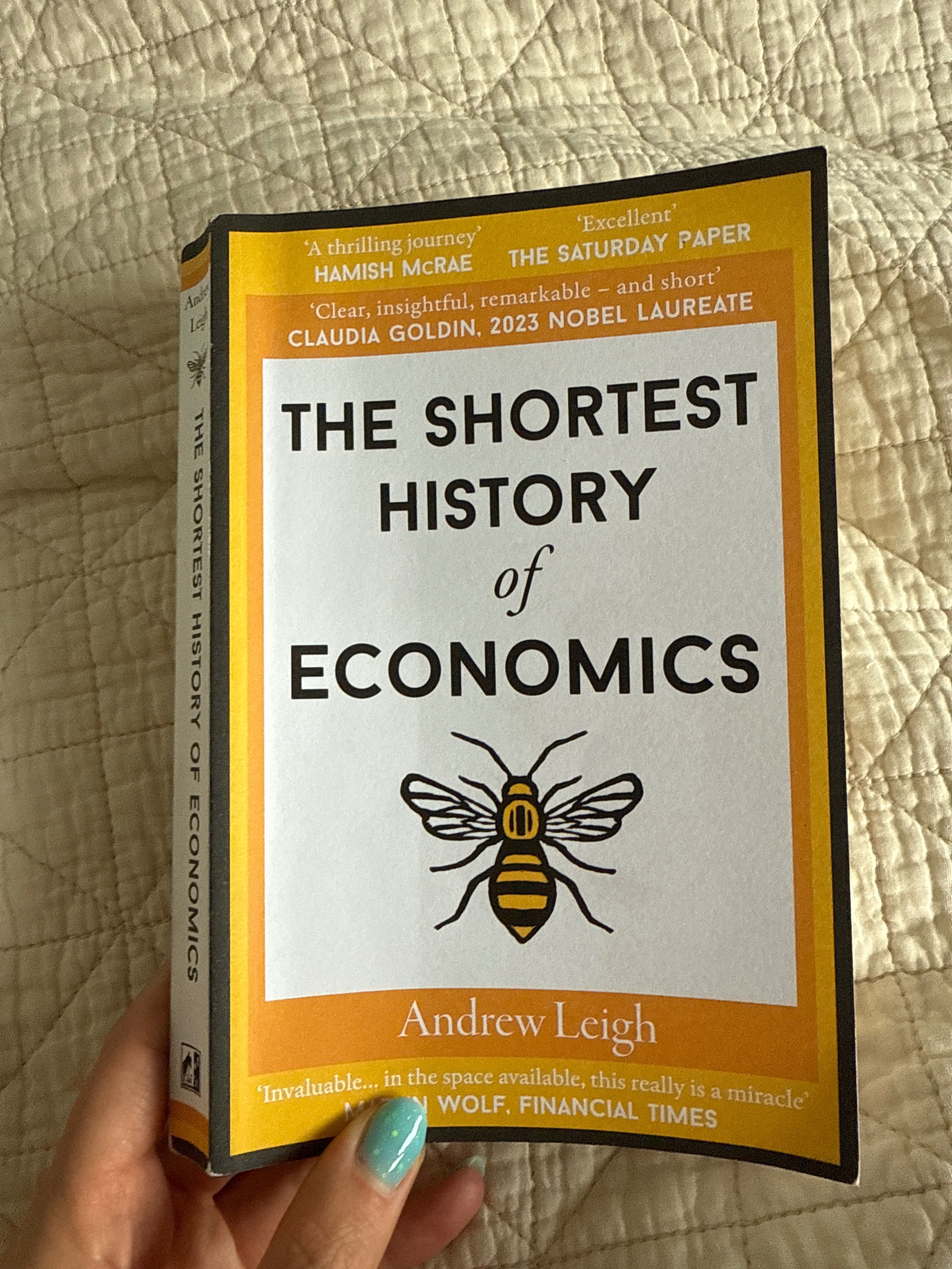 The shortest history of economics