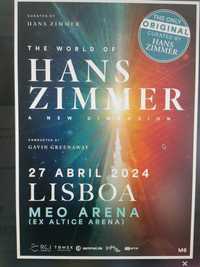 Bilhetes para o espetáculo THE WORLD OF HANS ZIMMER
A New Dimension
2