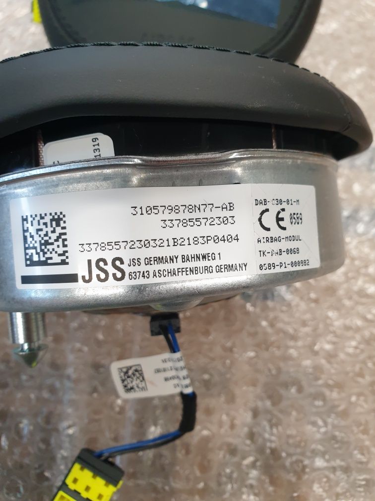 Bmw Air Bag kierowca Skóra seria G G30 G31 x3 x4 x5 x7 G01,G02,G05,G07