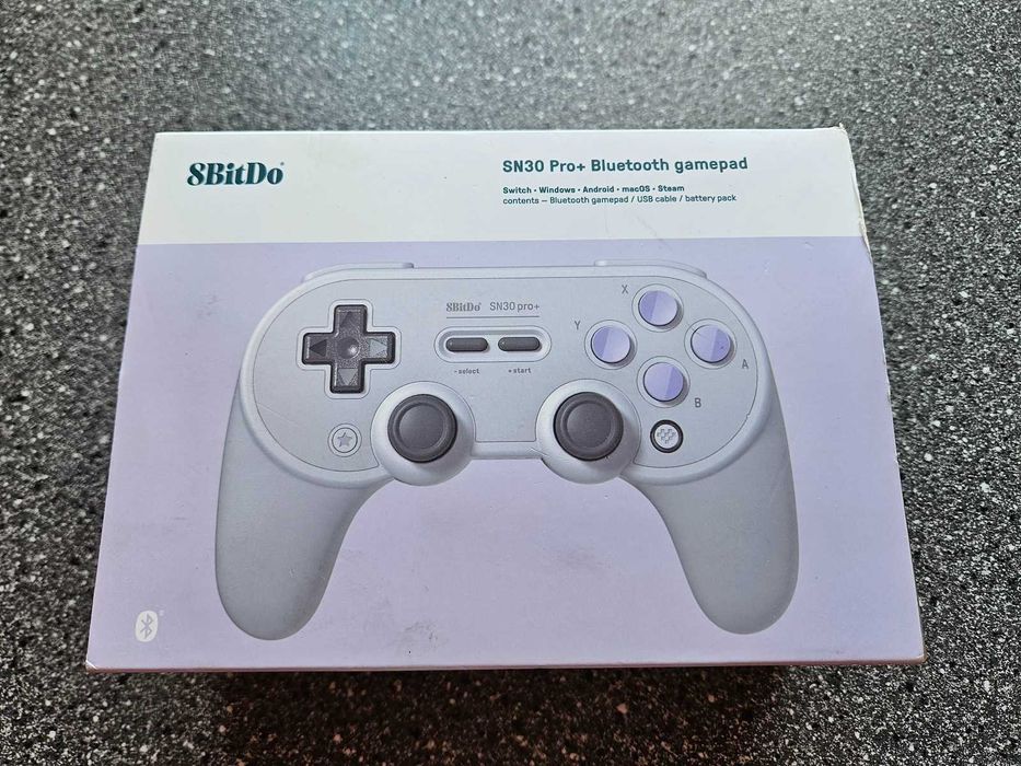 Pad 8BitDo SN30 pro+ Nintendo Switch oraz PC, Mac