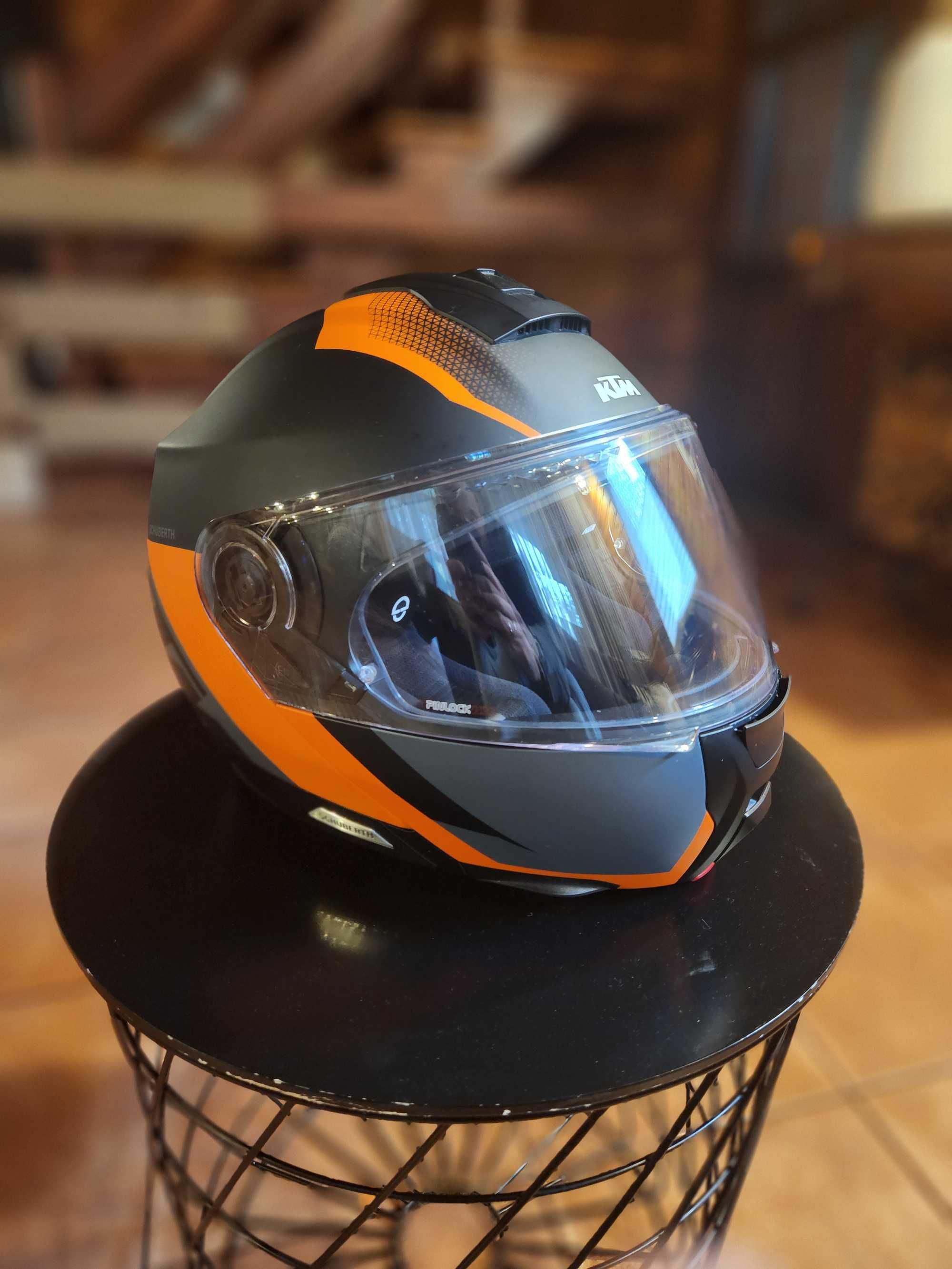 kask SCHUBERTH C5 + intercom sc2 w malowaniu KTM rozm S