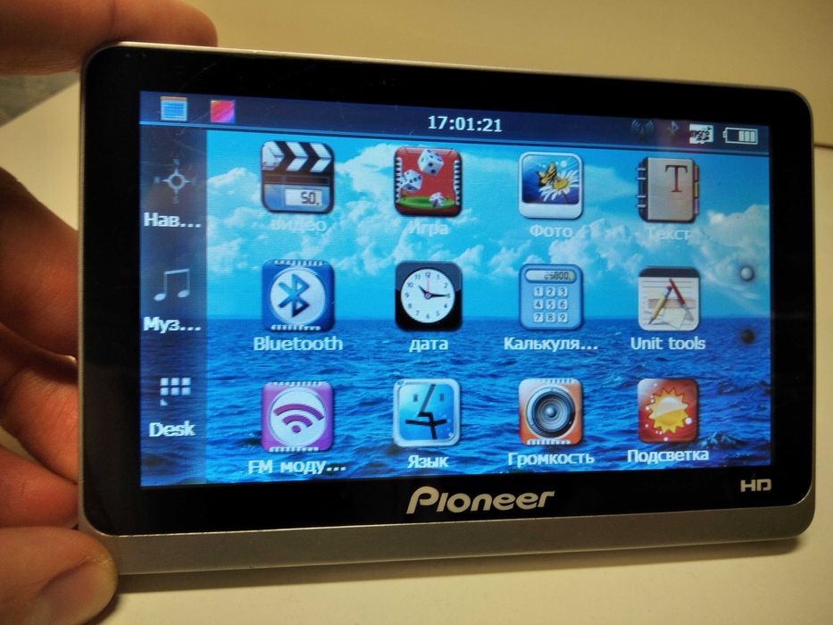 Грузовий навігатор TIR / ADR Pioneer 7 дюймів. Європа, Україна 2025!