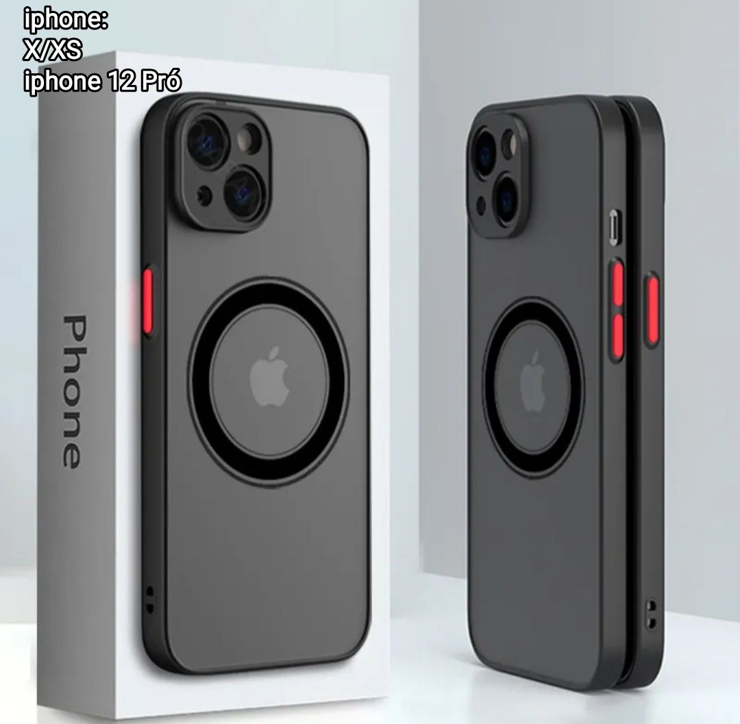 Capa Magsafe Anti-choque P/ iPhone X / XS / 11  / 13