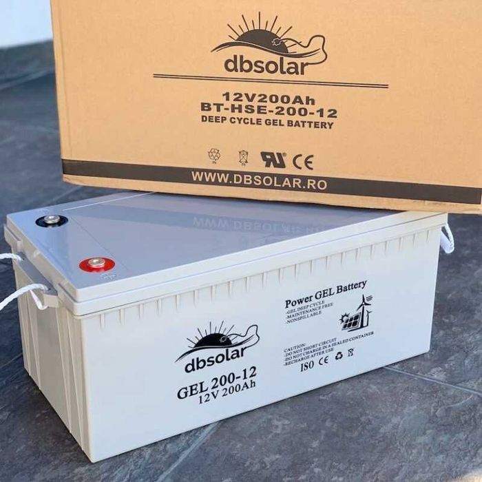 Гелевий акумулятор DBSOLAR GEL 12V 100 / 200Ah (06/2024 року)