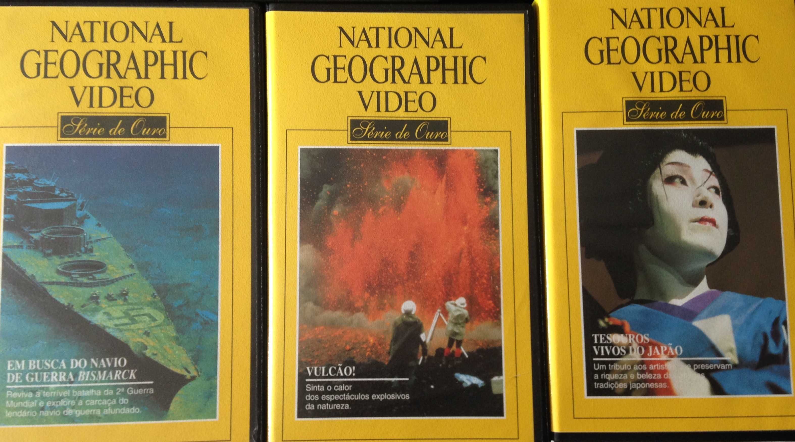 National Geographic Video - cassetes VHS