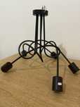 Lampa wisząca Tango czarna 5 x E27 Alfa