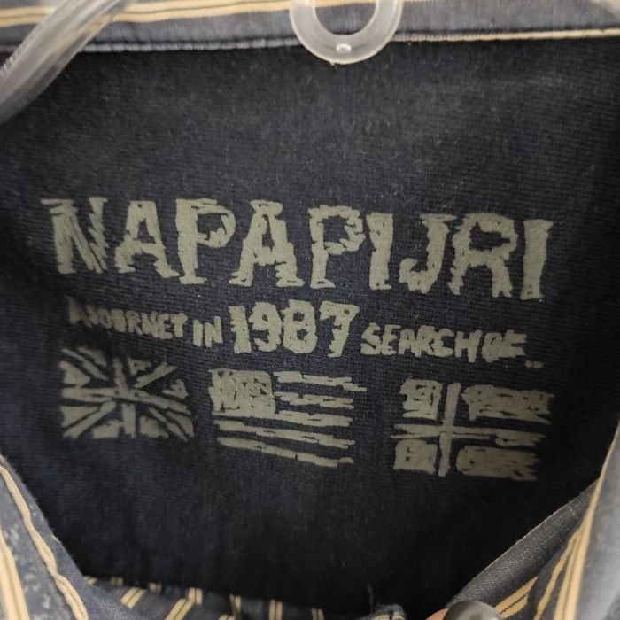 Napapijri super sportowa elegancka koszula w paski L