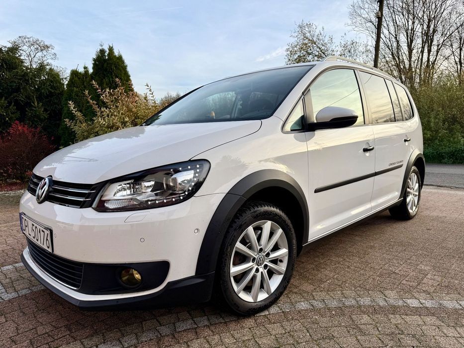 Volkswagen Touran Cross*Bezwypadkowy*Oryg.Przebieg*Serwisowany*Stan IDEALNY