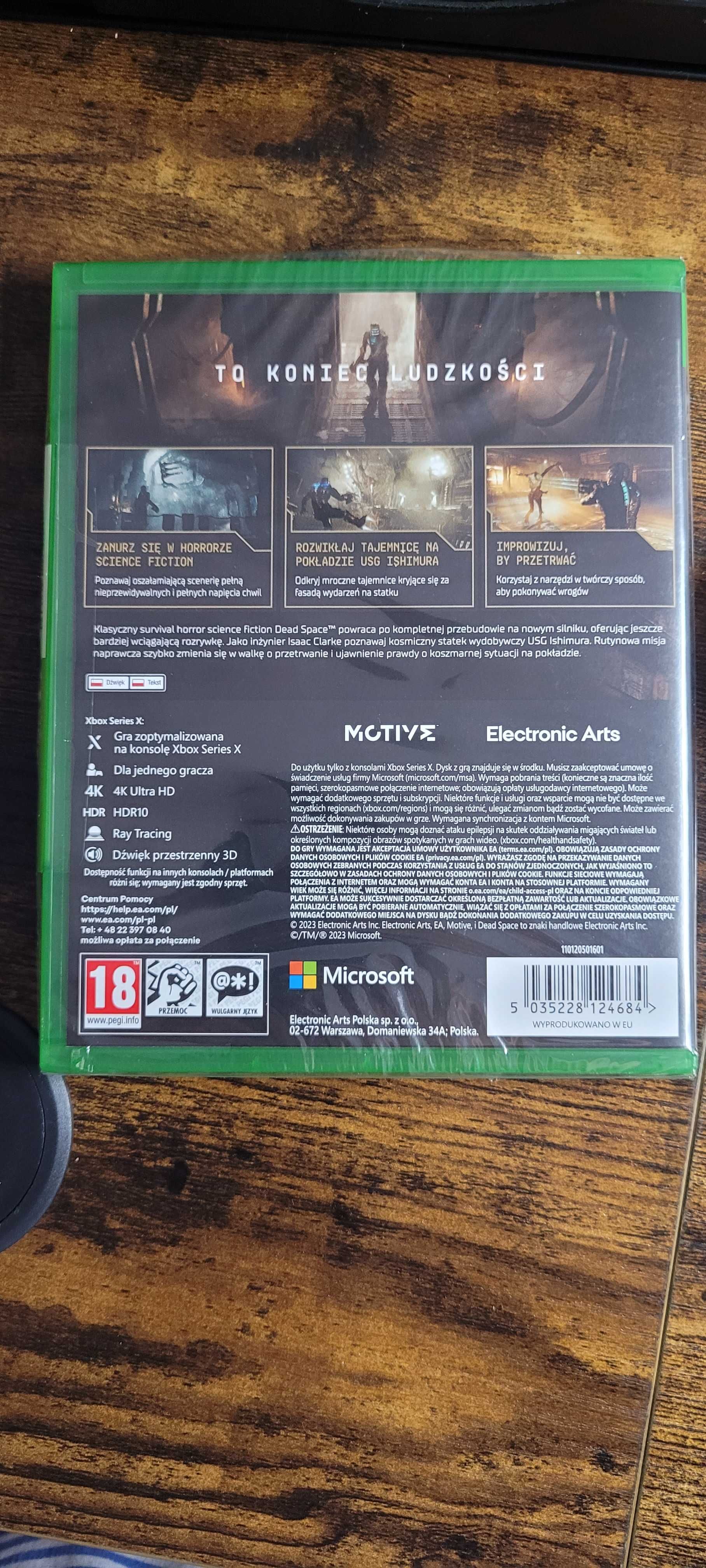 Dead Space PL (2023) Xbox Series X XSX NOWA FOLIA