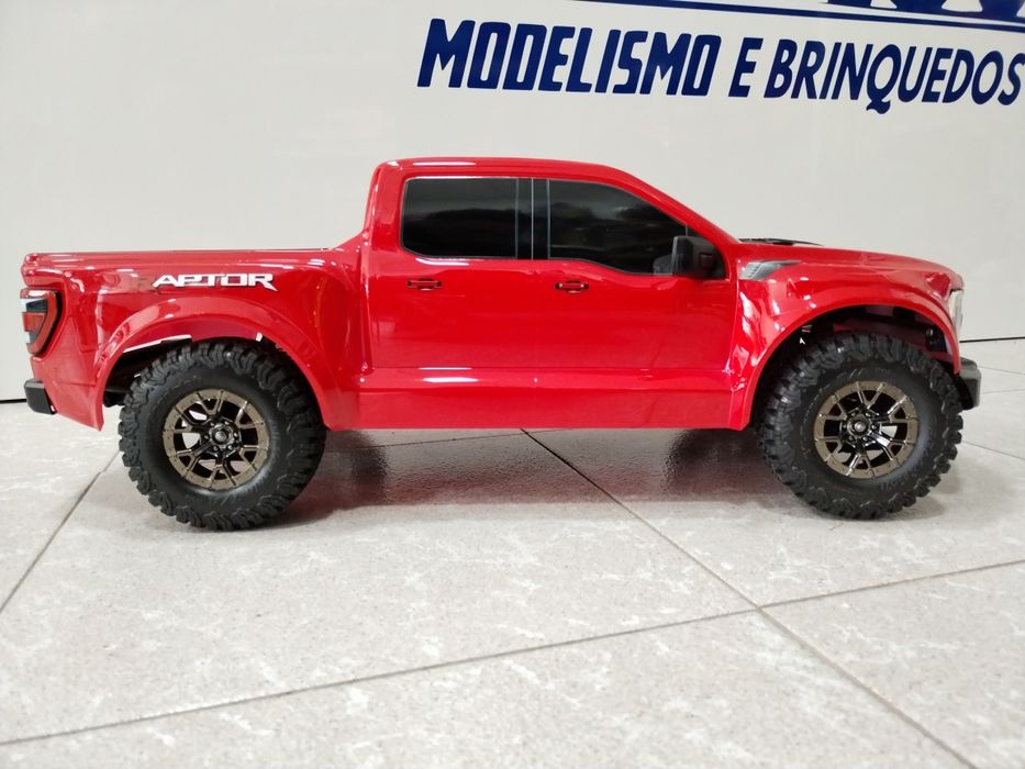 Carro rc Traxxas Ford raptor +80km/h
