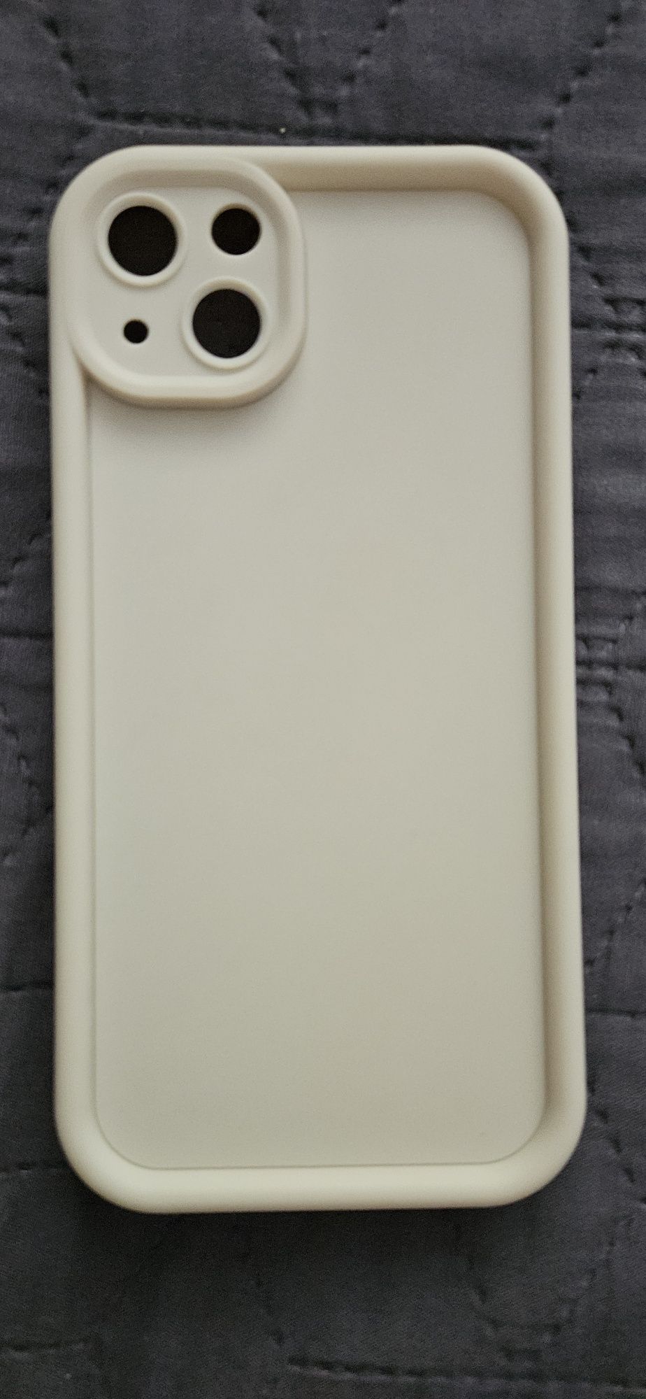 Etui do iPhone 15 Plus Zestaw silikonowych nakładek 2sztuki beżowa ani