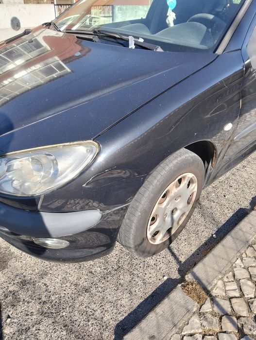 Peugeot 206 preto