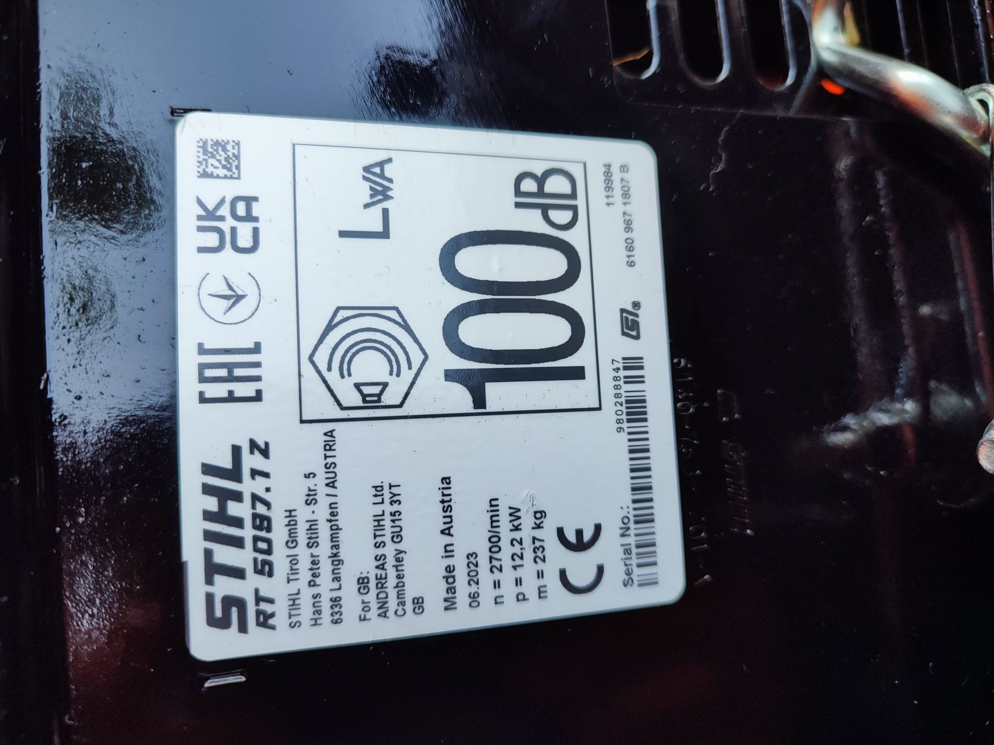 Traktorek kosiarka Stihl RT5097 Briggs 15,5 z koszem hydro jak nowy
