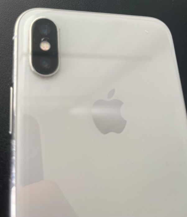Iphone X, 256 GB, silver, uszkodzony