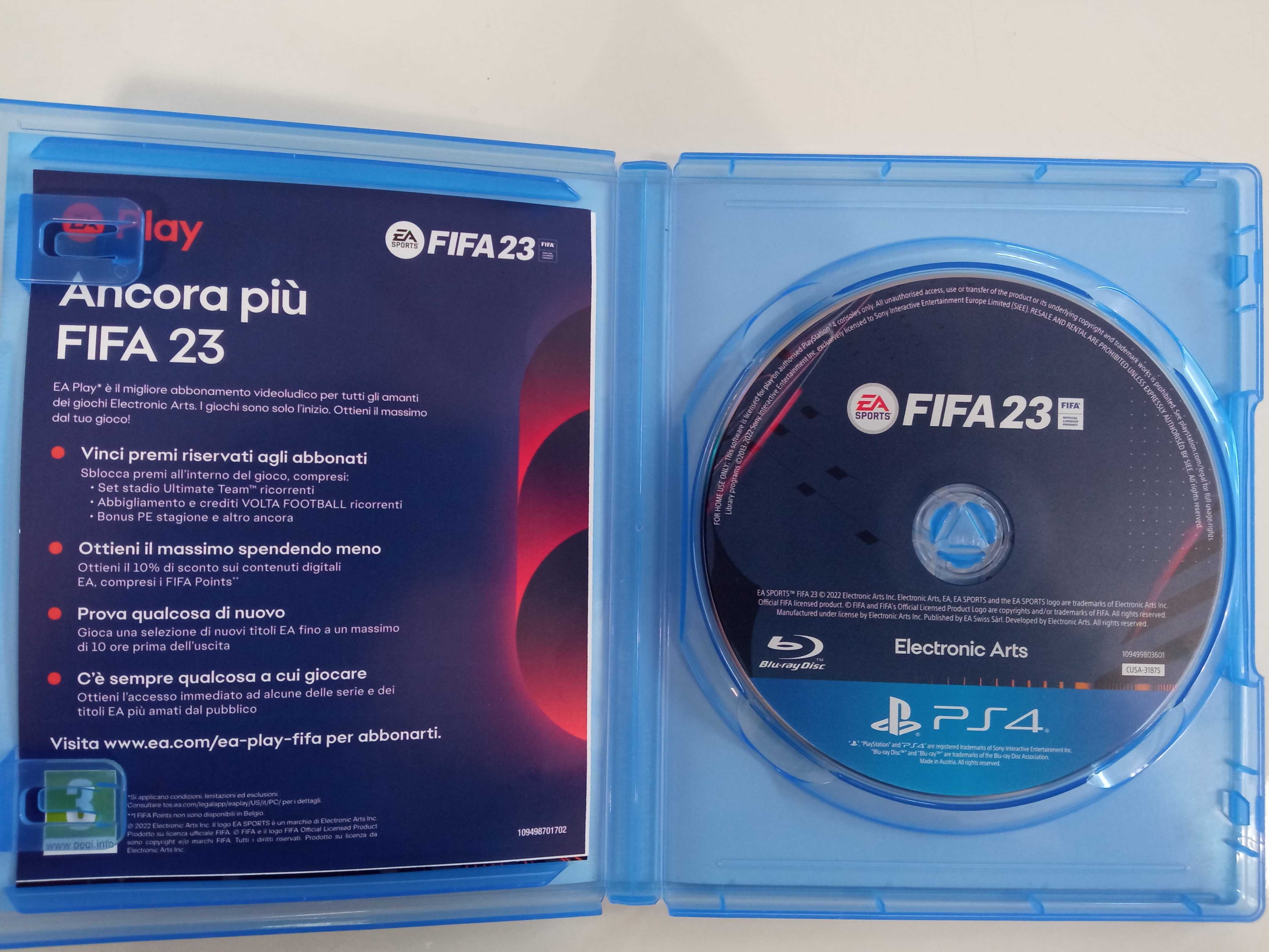 Gra PS4 FIFA 23 .