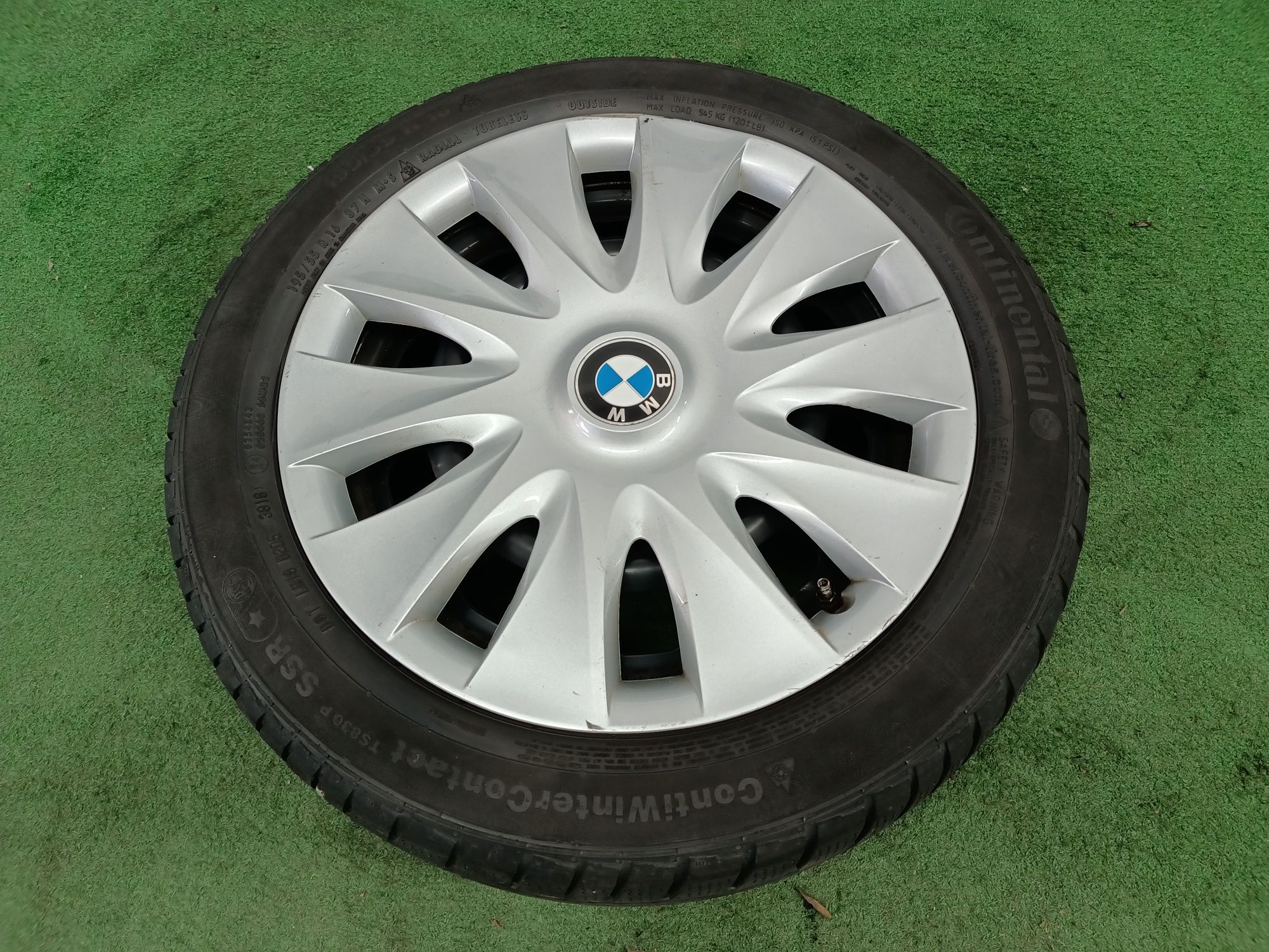 Koło Zapasowe 16 5x120 opona 195/55/16 BMW e87 e90 e91 f20 f21 f30 f31