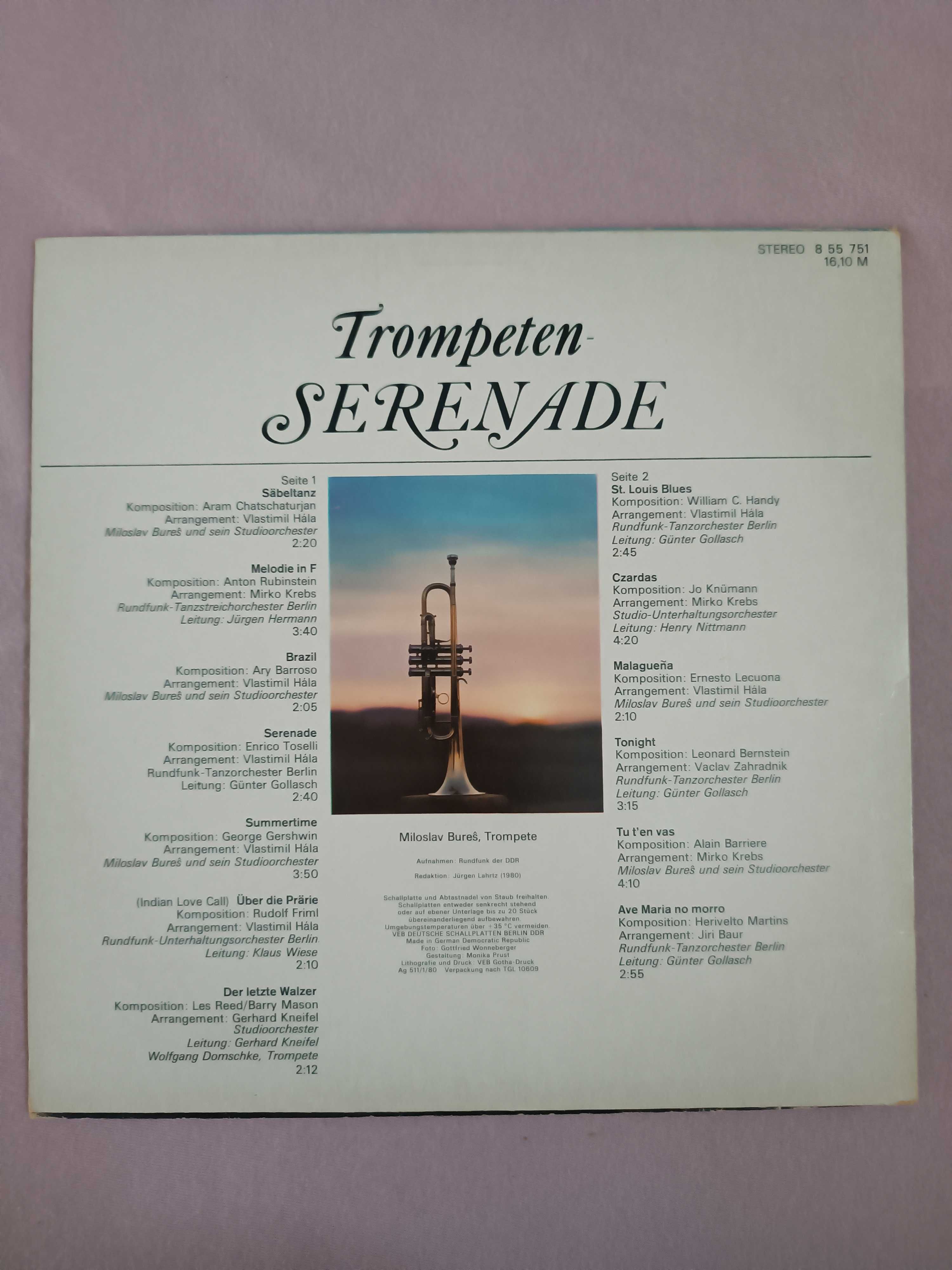 Trompeten Serenade (trąbka) - vinyl (LP)