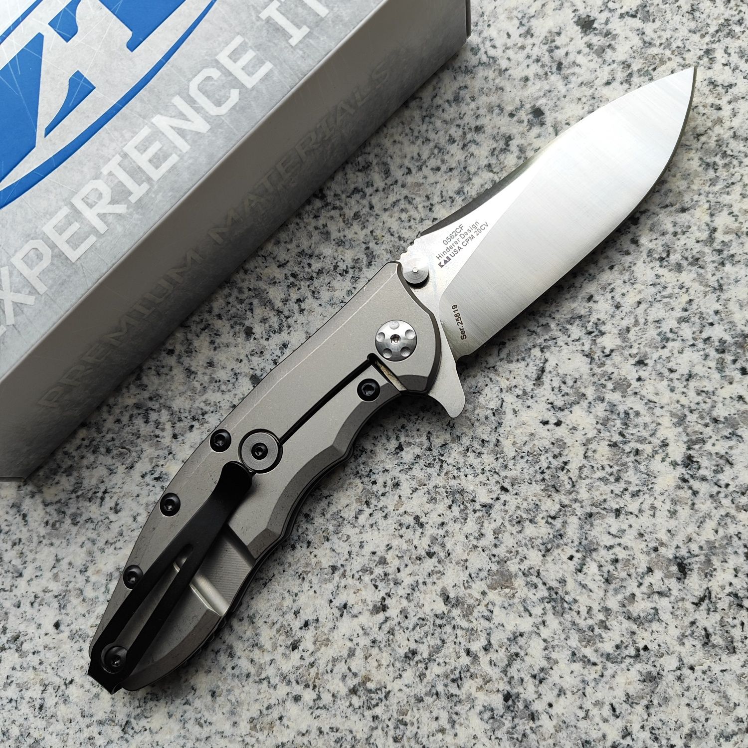 Нож Zero Tolerance 0562 CF Titanium