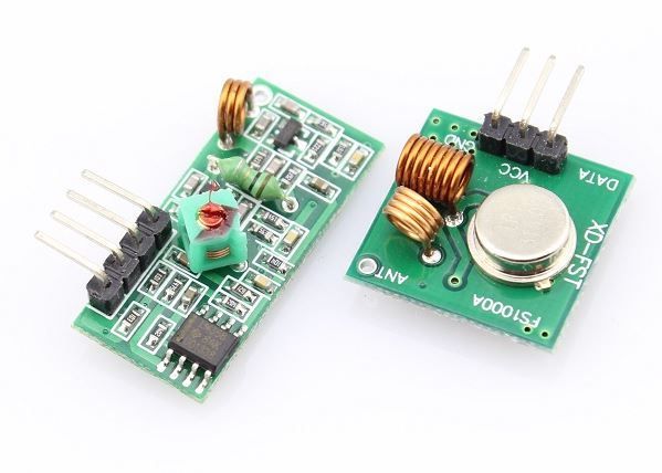 Transmissor e Receptor - RF 433 MHz (Module and Arduino)