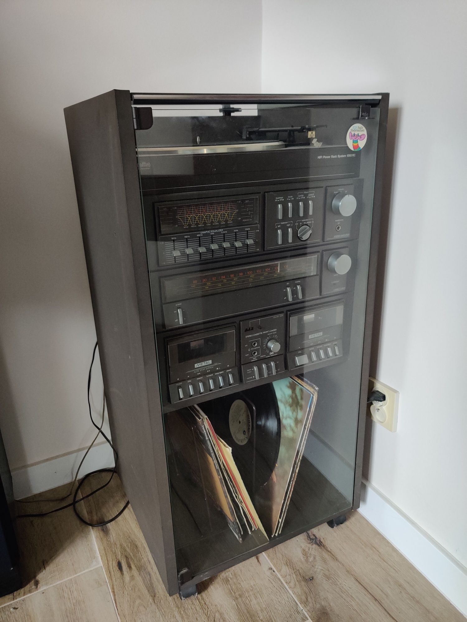 Wieża audio Intercord HiFi Power Rack System 1060 RC