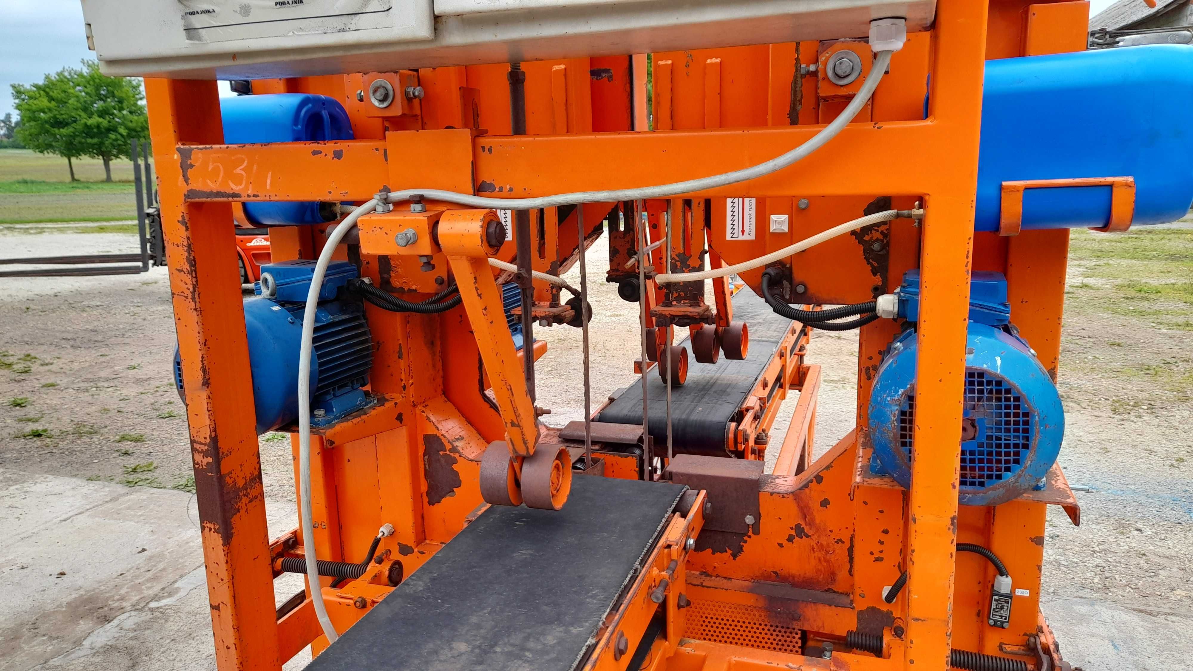 Pilarka taśmowa Wirex CZP-3, (wielopiła, trak taśmowy)