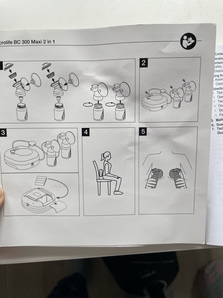 Laktator podwójny pojedynczy microlife gwarancja