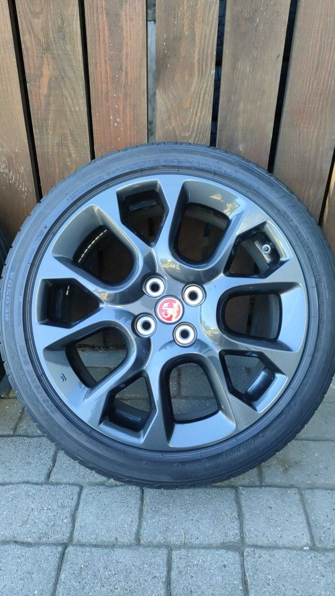 Koła Fiat Spider Suzuki 17''4x100 opony Bridgestone 205/45/17 (OL1634)