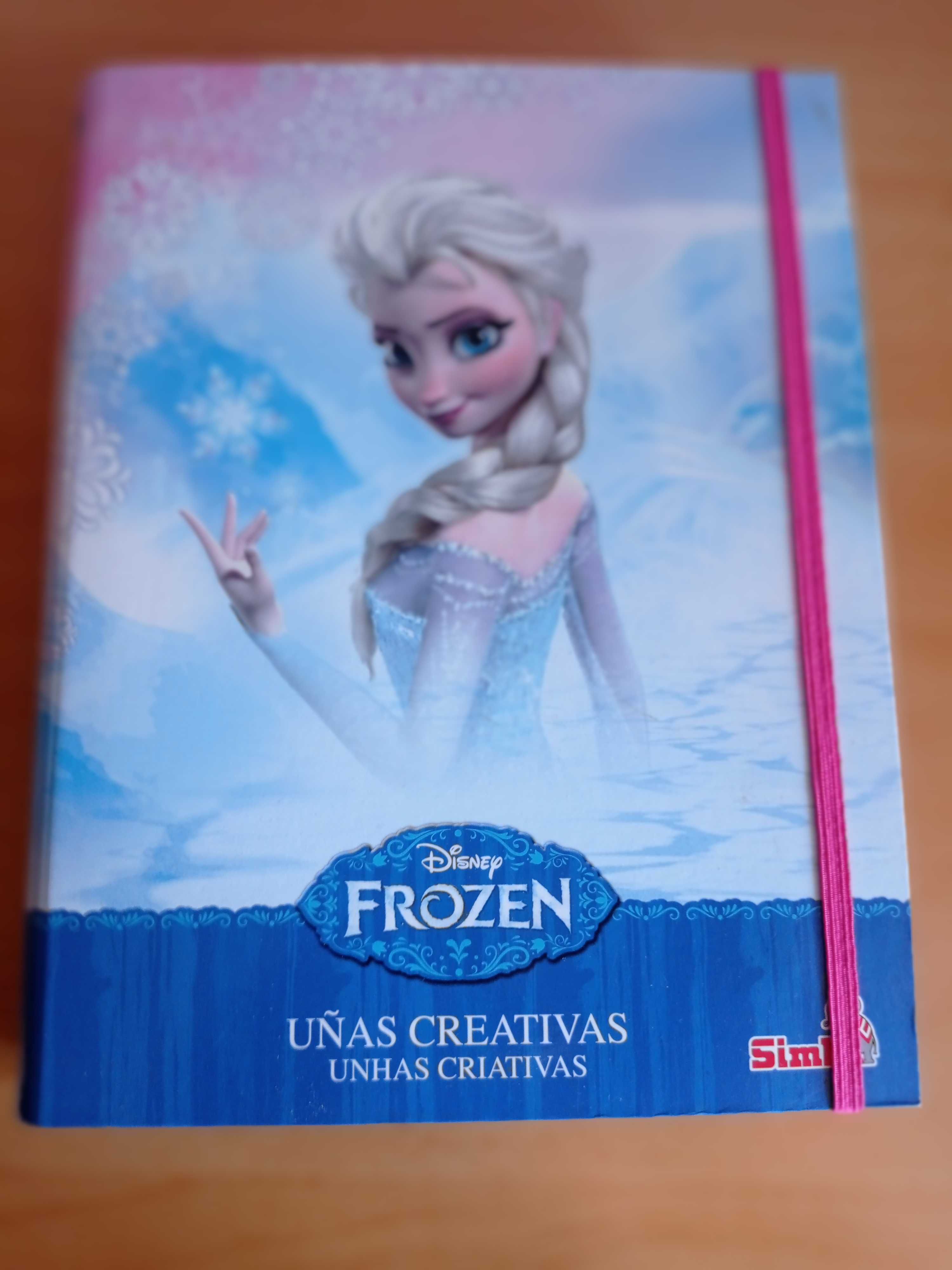 Conjuntos Unhas criativas Frozen e outros